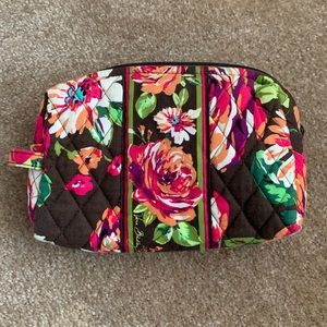 Vera Bradley English Rose Medium Cosmetic Bag